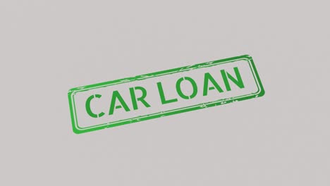 CAR-LOAN-Stamp