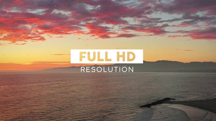 Sunset over a forest and a mountain waterfall