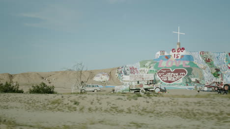 salvation mountain and slab city: a unique desert art destination