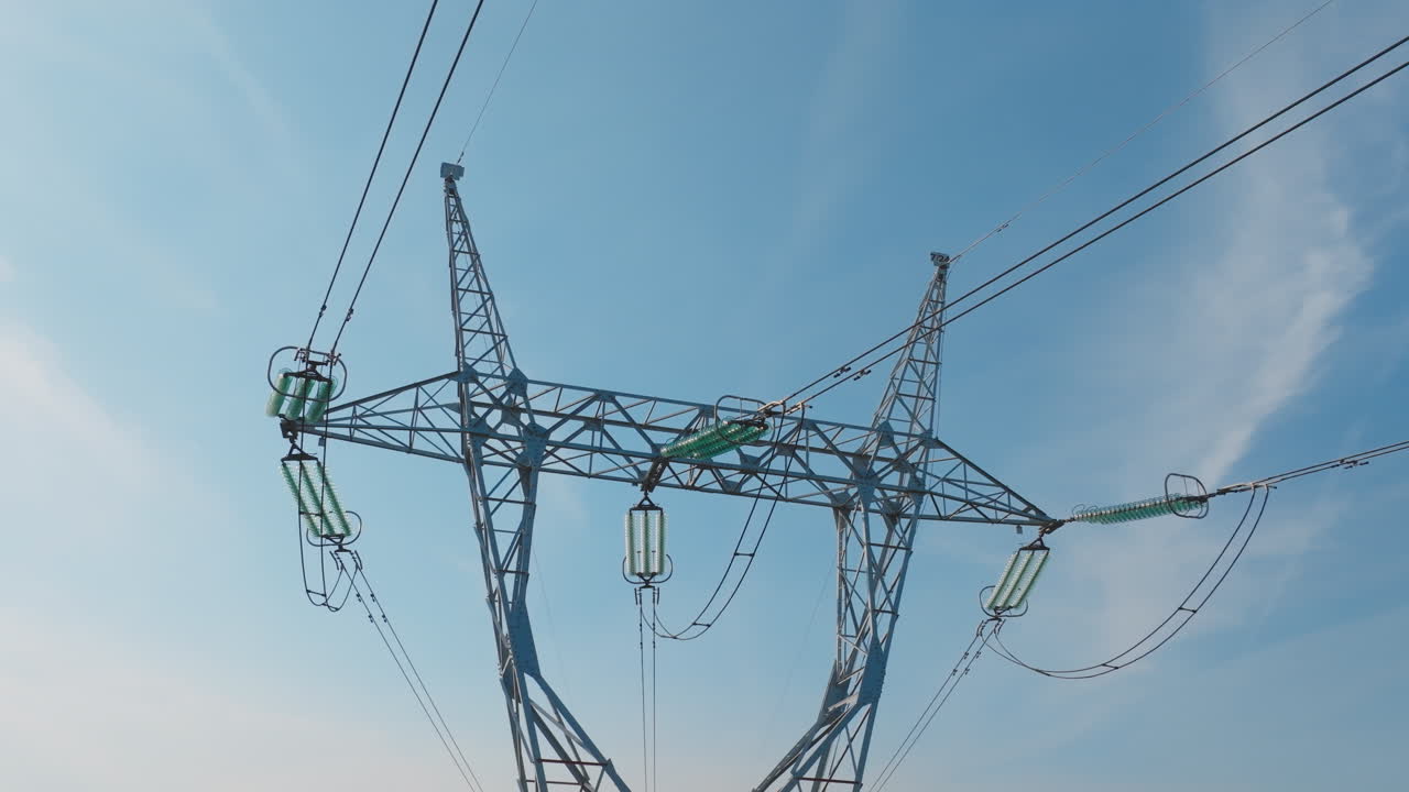 High Voltage Transmission Tower