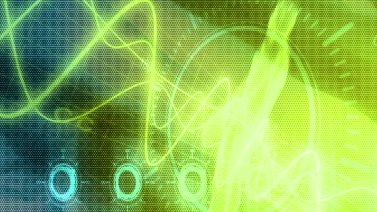 fondo de movimiento animado que muestra la anatomía de escaneo 3d de un cuerpo humano