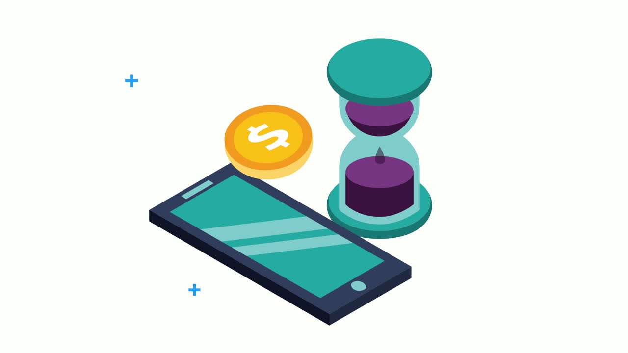 ebusiness commercial teachnology with smartphone