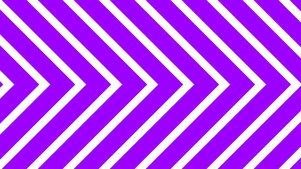 fondo visual púrpura y blanco en forma de flecha moviéndose hacia los lados