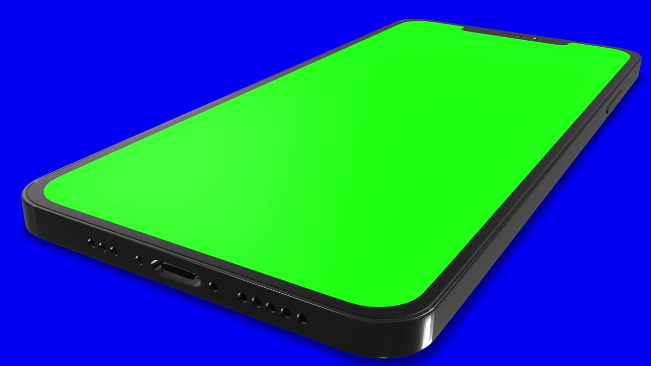 Phone Pro Max 12 13 Green And Blue Screen Chroma Key