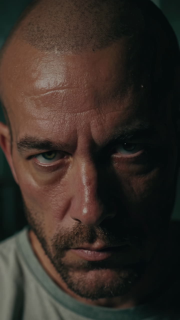 Close-up Portraits of Men