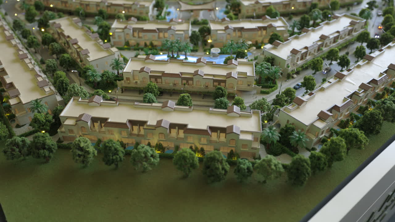 Model of a Residential Housing Development
