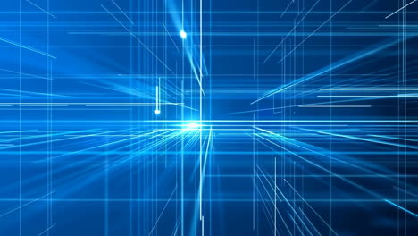 abstract blue technology network background