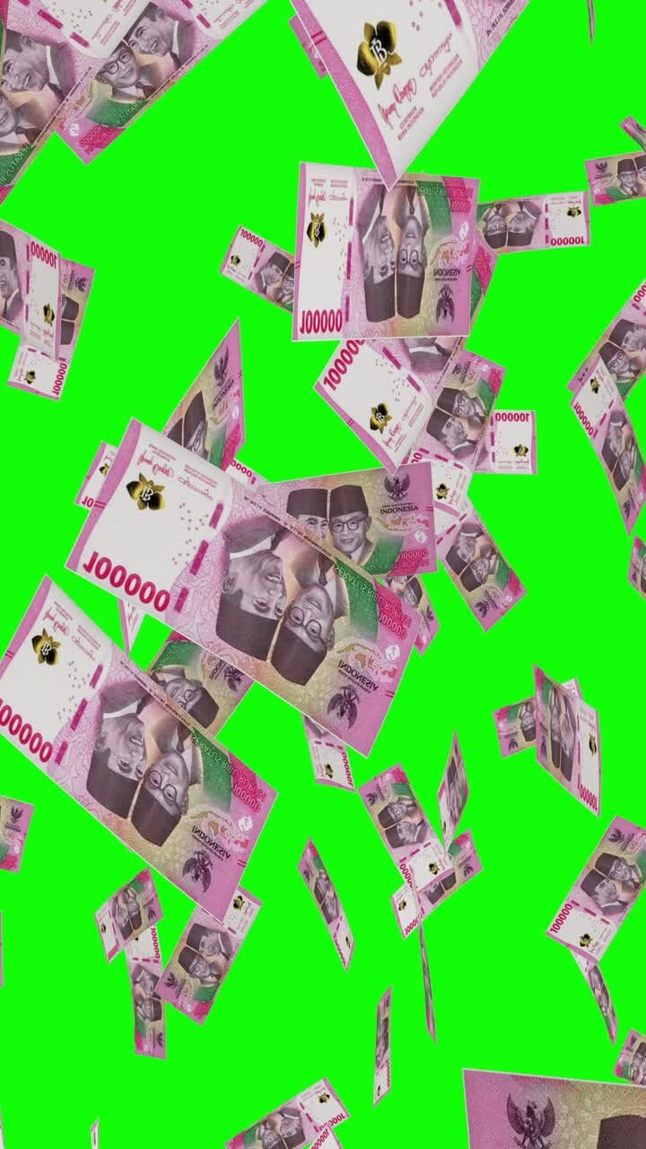 Indonesian Rupiah Falling Money