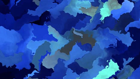bucle de fondo de pintura de colores abstractos