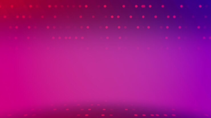 motif géométrique moderne avec des points en rangées sur un dégradé rouge