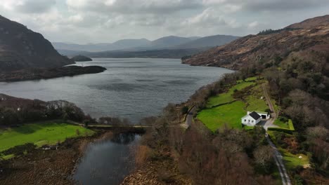 lough caragh, kerry, ireland, march 2022