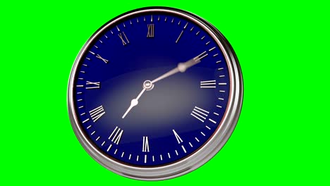 modern clock timelapse + chroma key