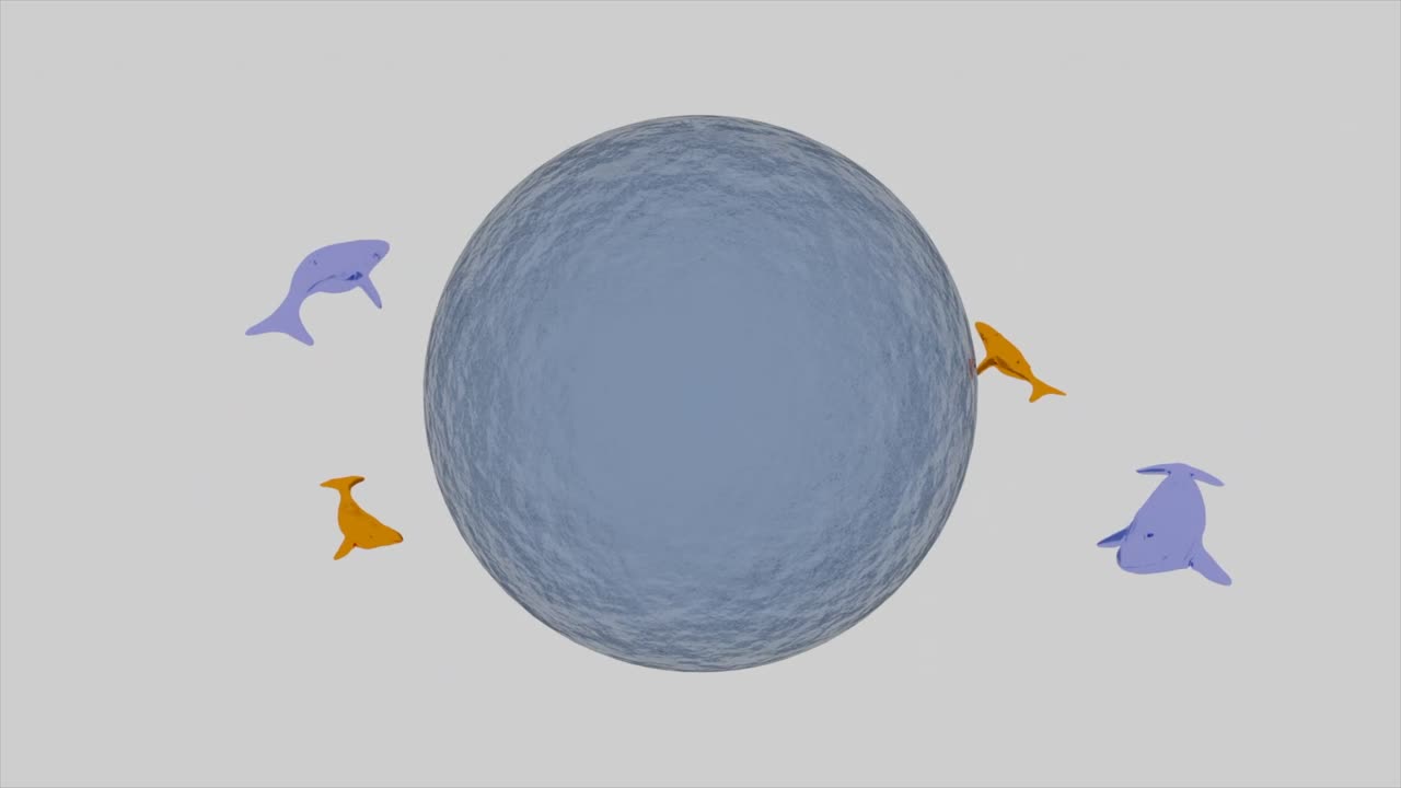 Hvaler kredser om en planet