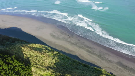 nueva zelanda paseos a caballo en la playa de raglan