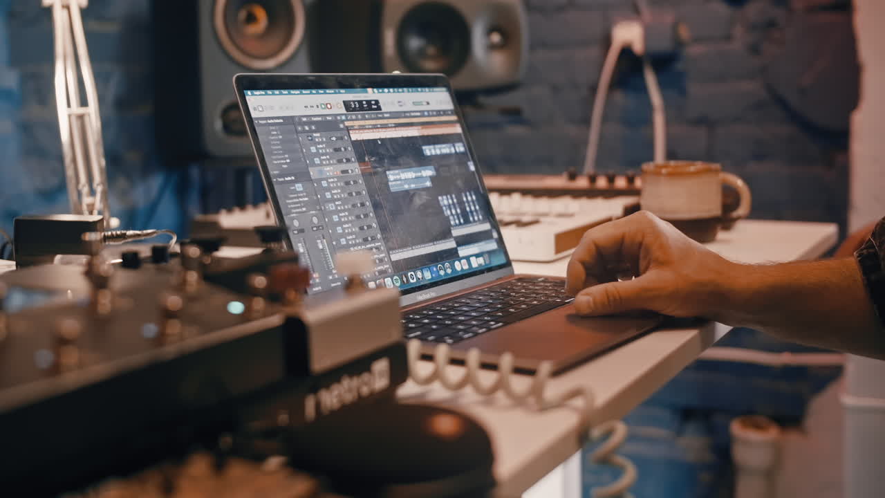 Music Production Workflow in a Home Studio