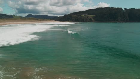 surfer waiting for the perfect wave and missing the break