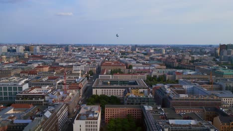 balloon over capital of germany berlin mitte