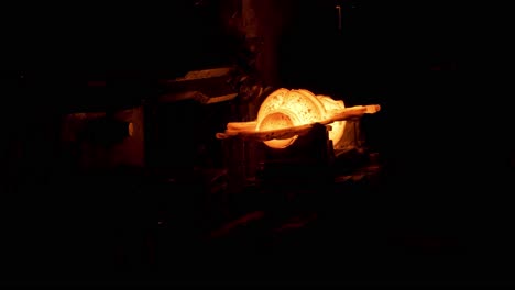 hot metal forging process