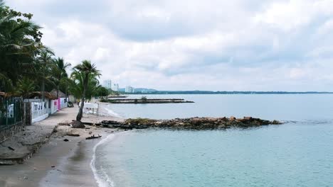 Beautiful-Gulf-of-Morrosquillo-beaches-,-Colombian-Caribbean