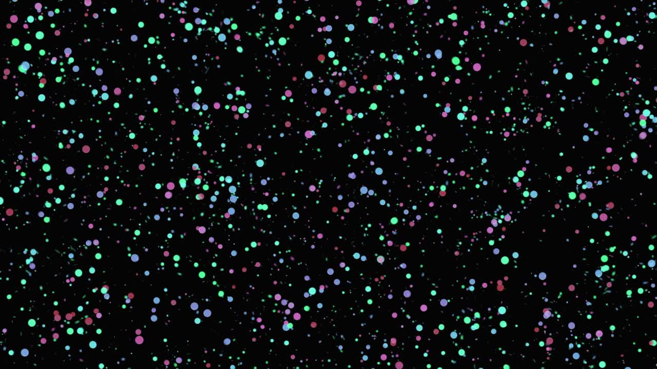 추상적인 다채로운 점 패턴