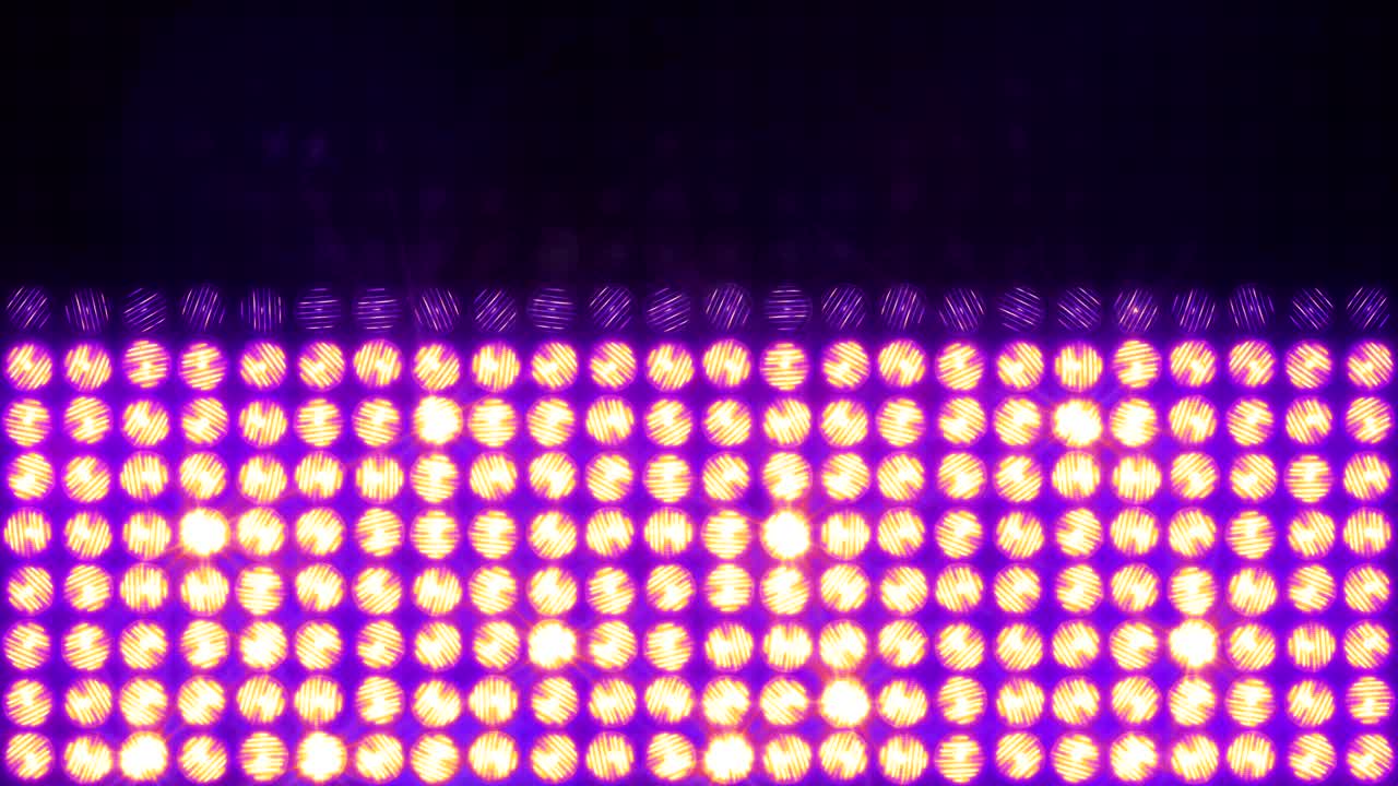 Il muro di luce, accensione orizzontale semplice
