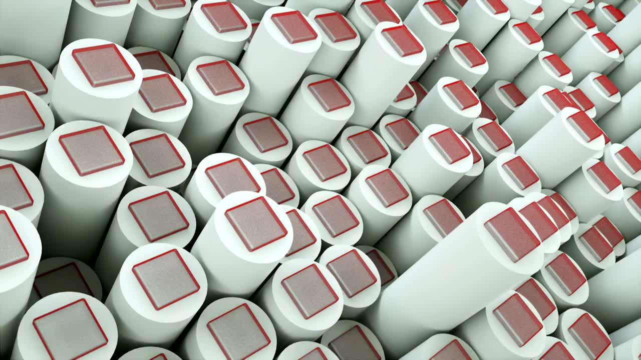 cilindros de bucle vj para clubes nocturnos creativo, generado por computadora fondo abstracto moderno, renderizado en 3d