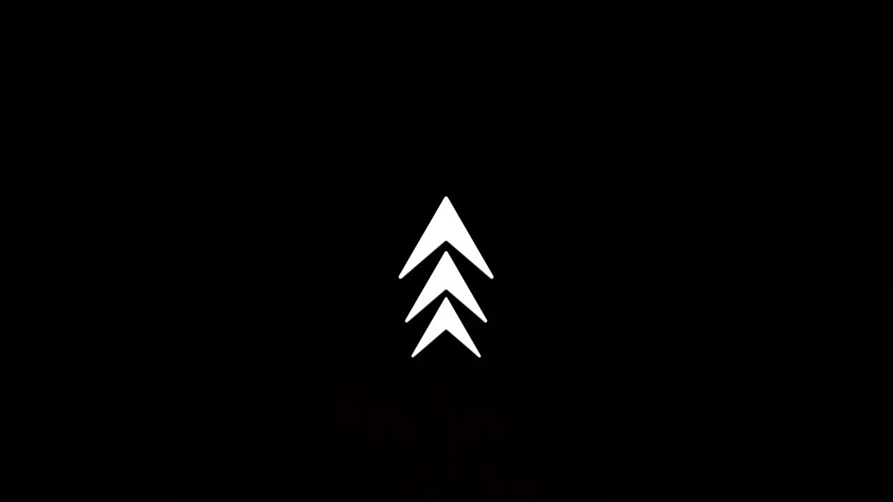 glitch deslizamiento hacia arriba botón de animación. aplicación y iconos de redes sociales, deslizamiento para la publicidad. redes sociales flechas de desplazamiento. animación de video 4k con canal alfa