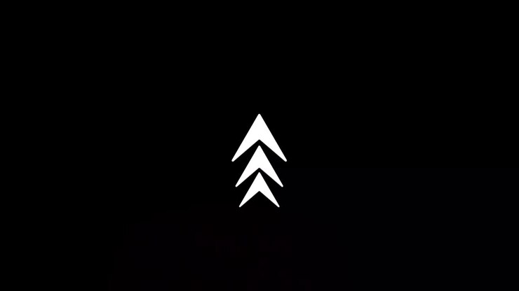 Glitch Swipe up animation button. Application and social network icons, swipe up for advertising. Social media scroll arrows. 4K video animation with alpha channel