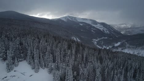 Imágenes-Aéreas-De-Drones-De-Montañas-En-Colorado