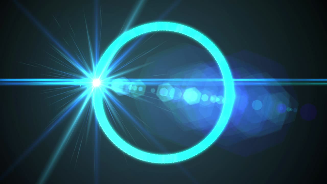 디지털 코드와 함께 파란색 눈 아이콘