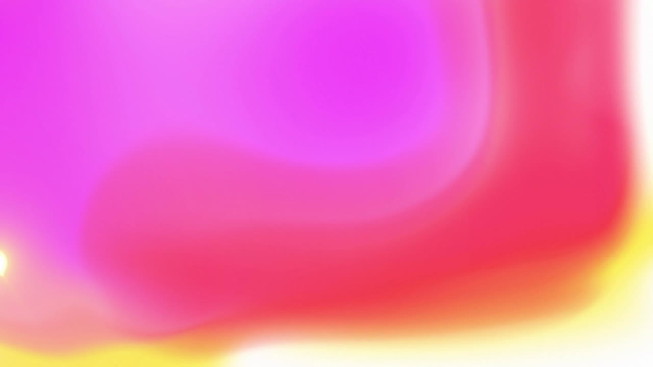 Animation of vibrant pink, red and yellow background
