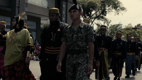 celeberation of sarawak governor birthday ,12 october 2024,was held at kuching with so many goverment agencies take part in the parade and also sarawak culture tribe with they traditional costume.