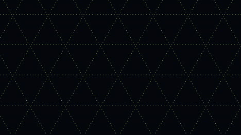 geometric symphony intricate triangular pattern on a dark background