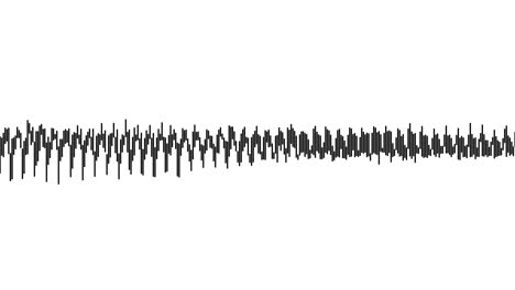 un efecto de visualización de audio en blanco y negro