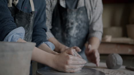 pottery class: hands-on clay shaping