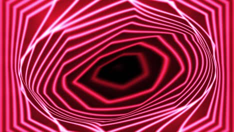 formas abstractas en bucle de neón