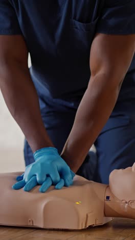 cpr training session