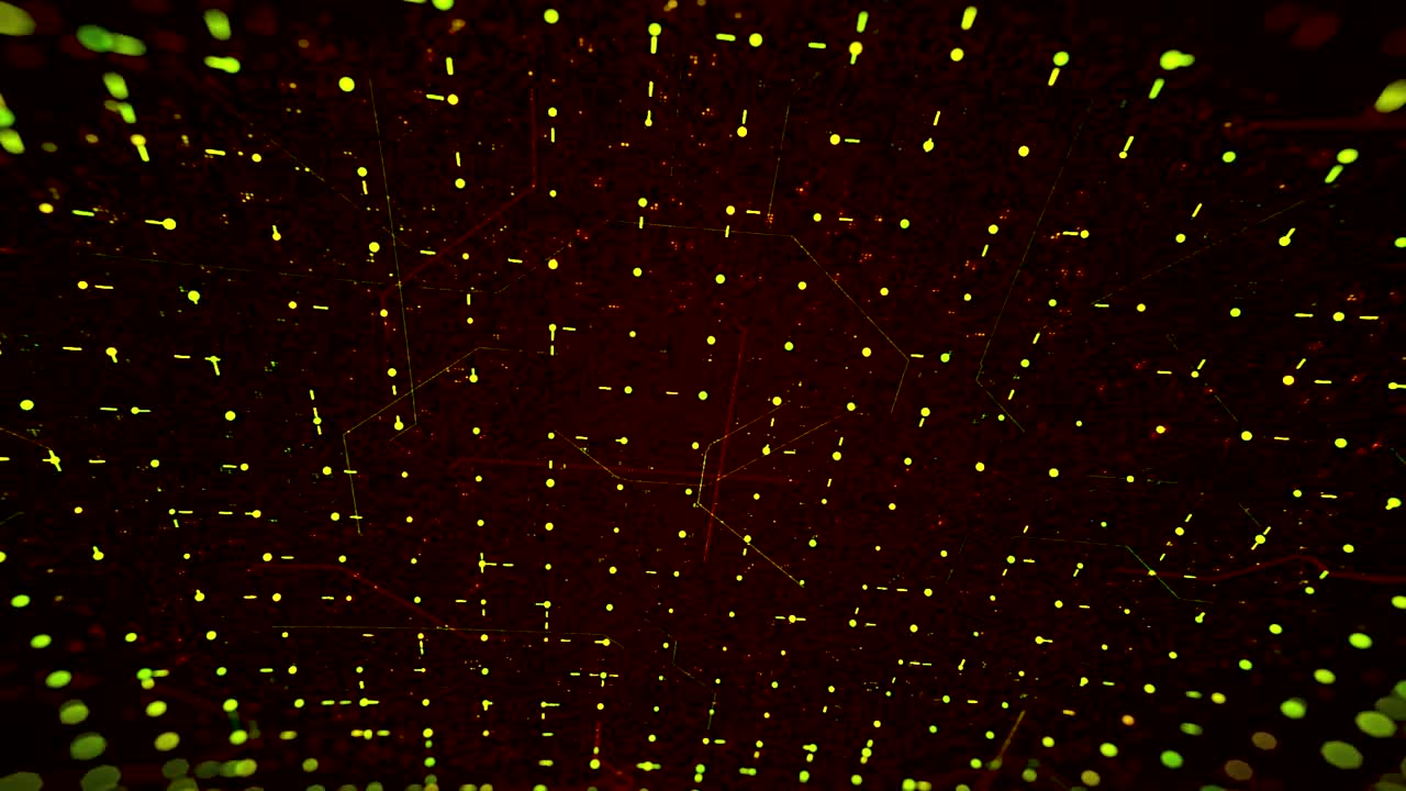 patrón de placa de circuitos abstractos