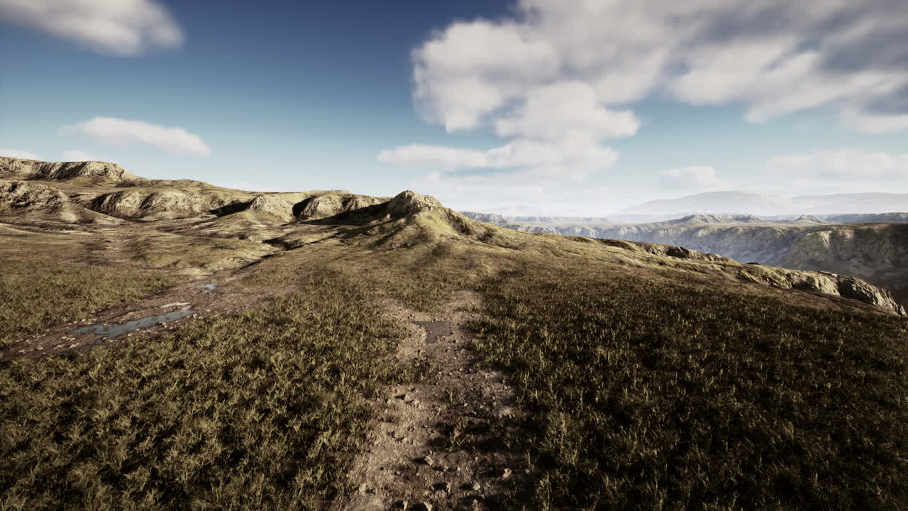 sereno paisaje de montaña