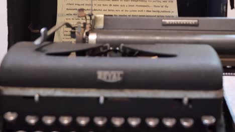 James Norman Hall's typewriter. Papeete,Tahiti.