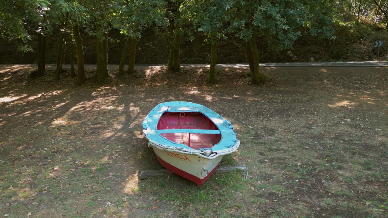 Boat in the Woods