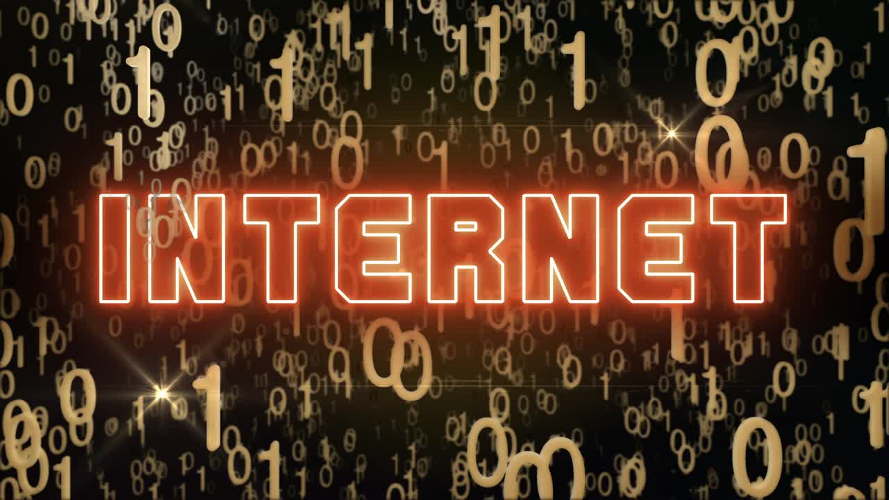 디지털 코드를 가진 파란색 데이터 개념