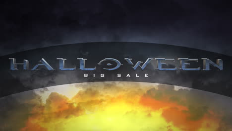 Halloween-Big-Sale-with-cloud-in-dark-space