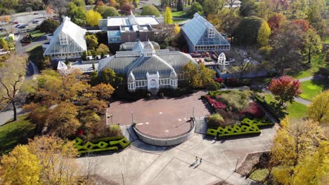 Franklin-Park-Wintergarten-In-Columbus,-Ohio