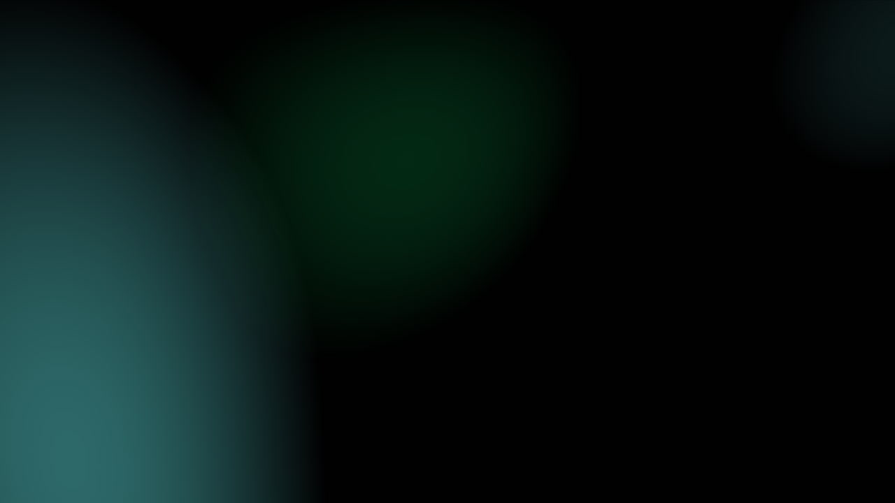 superposición de fugas de luz colores verde azulado, destellos de lentes y fondo degradado