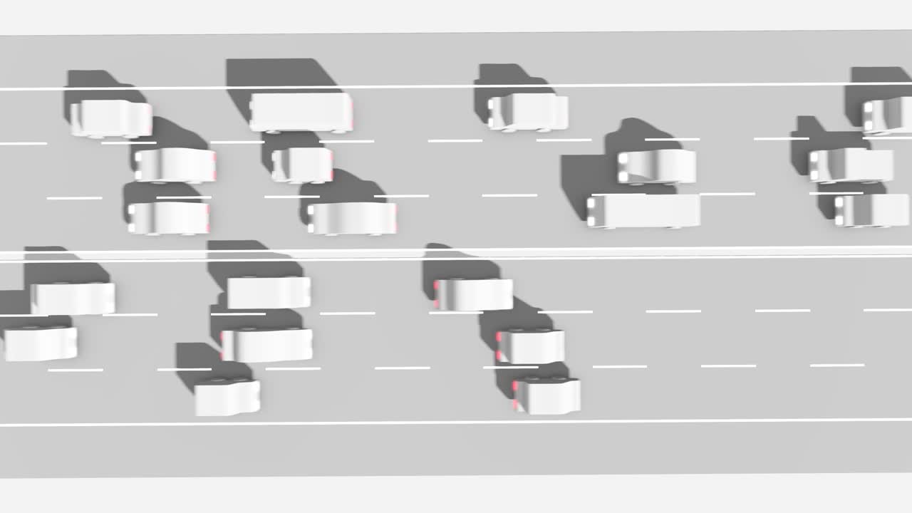 무거운 교통 다리 루핑