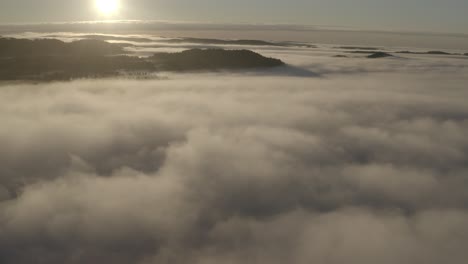 un amanecer encantador en el valle