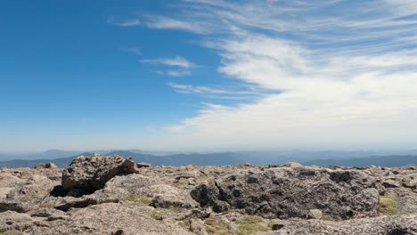 timelapse of alto stratus clouds from the summit of mt rosalie