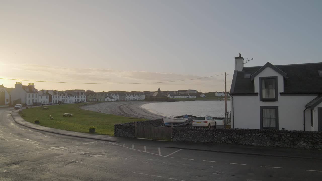 황금빛 아침 태양