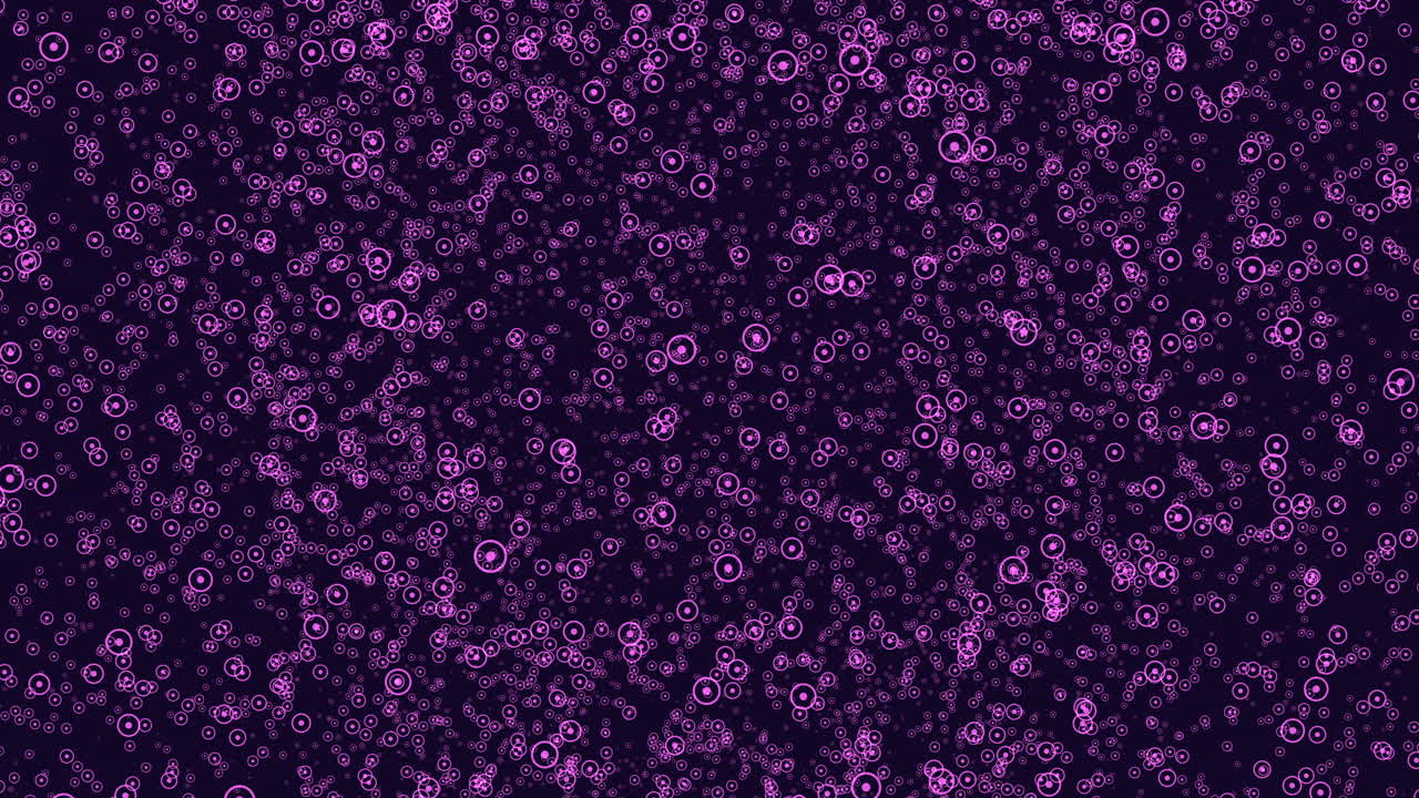 Abstract dark purple background with overlapping circles